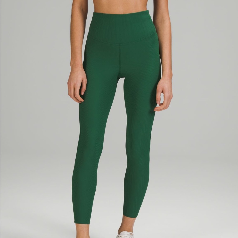 Lululemon Base Pace High Rise Ribbed leggings 25”